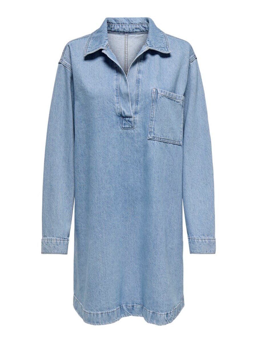 

Платье-рубашка ONLY BIRDIE, цвет Blue denim/Light blue