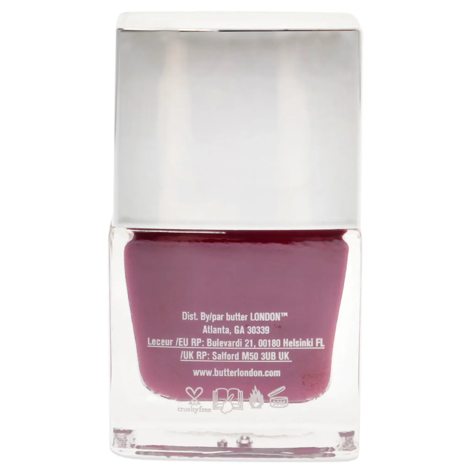 Лак для ногтей Patent Shine 10X - Broody от Butter London для женщин - 0,2 унции, красный — фото 2