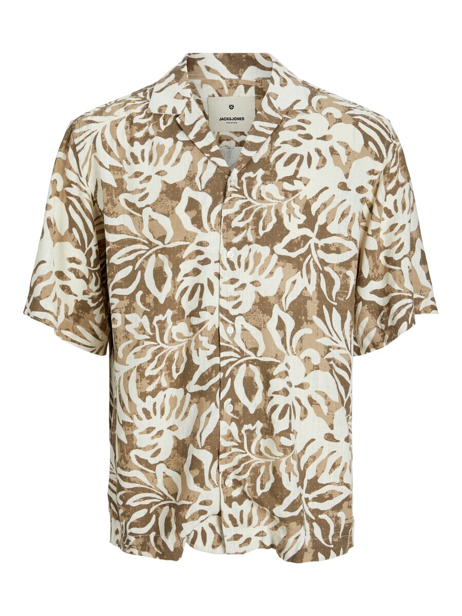 

Повседневная рубашка JACK & JONES Comfort fit Button Up Shirt JJBlurexton, цвет chamois/ecru/dark beige