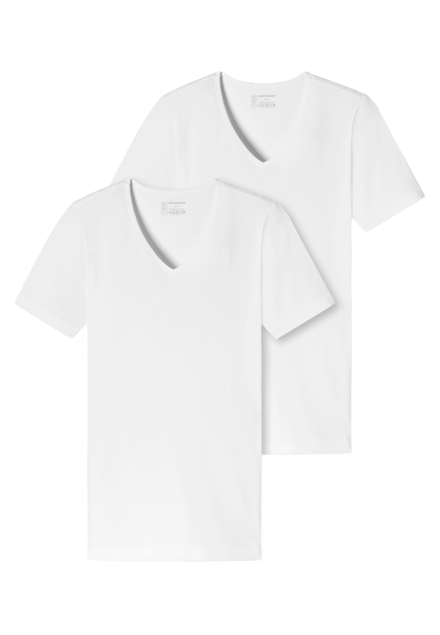 

Майка Schiesser/Shirt Kurzarm 95/5 Organic Cotton, белый