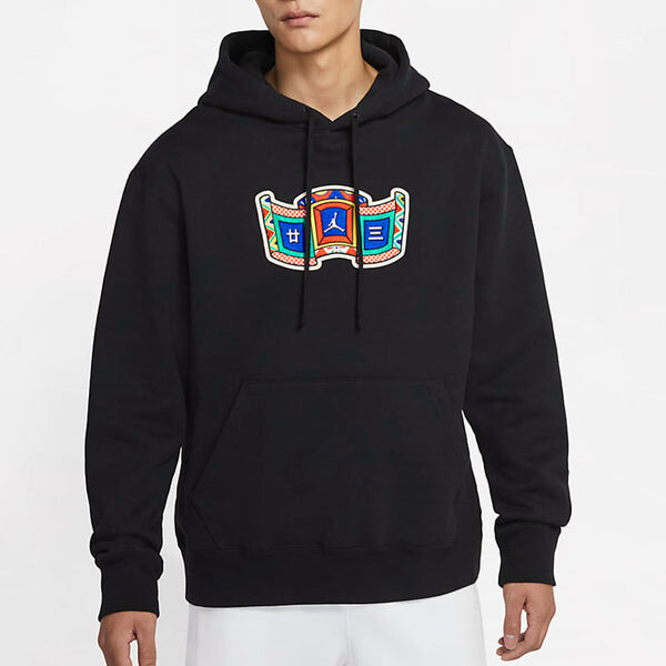 Толстовка Air Jordan MENS 'Chinese New Year' Casual Sports Black, черный — фото 4