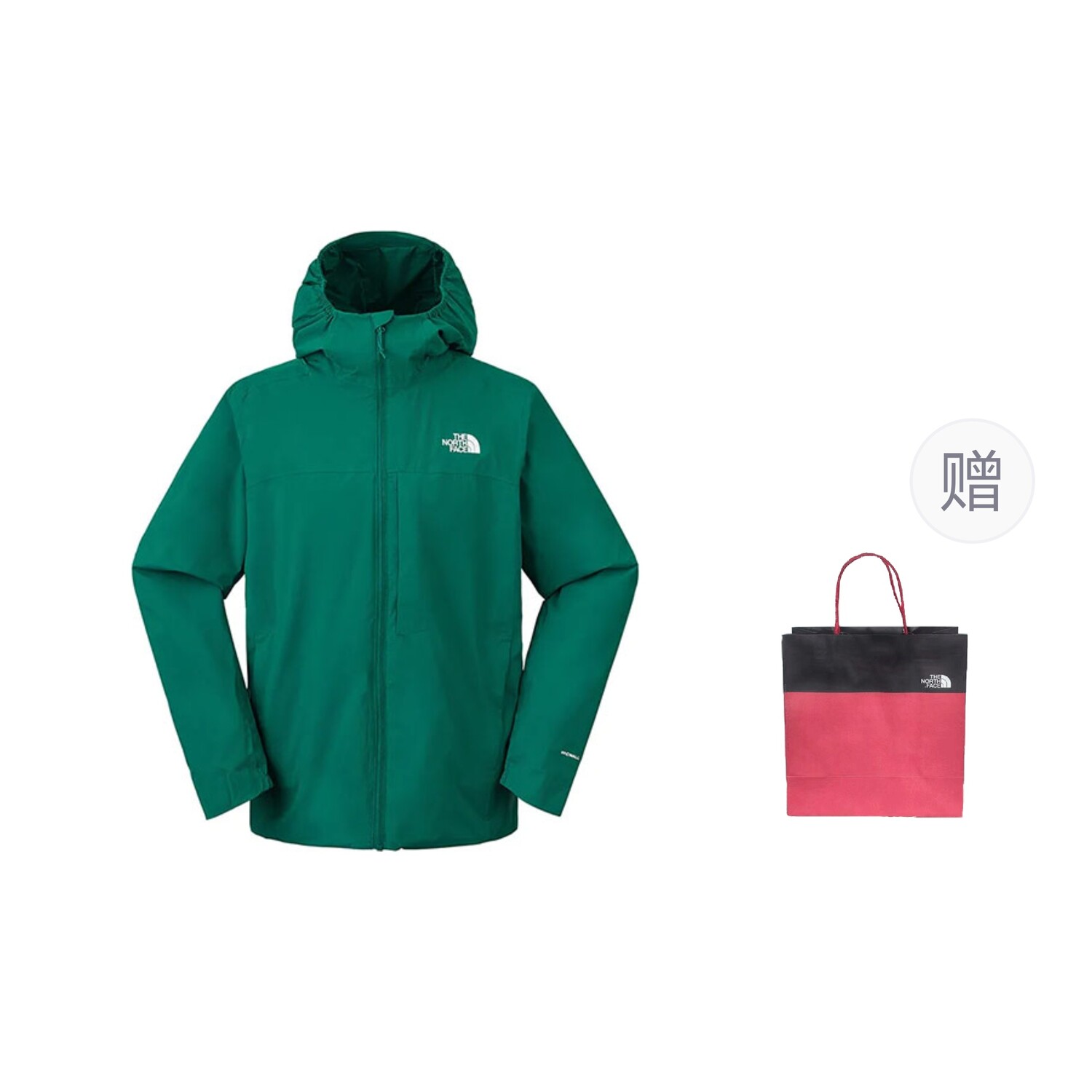 

Куртка мужская элегантная зеленый + подарочный пакет The North Face