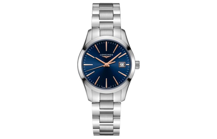 

LONGINES Часы Women's Conquest Classic Collection Watch, Blue Dial