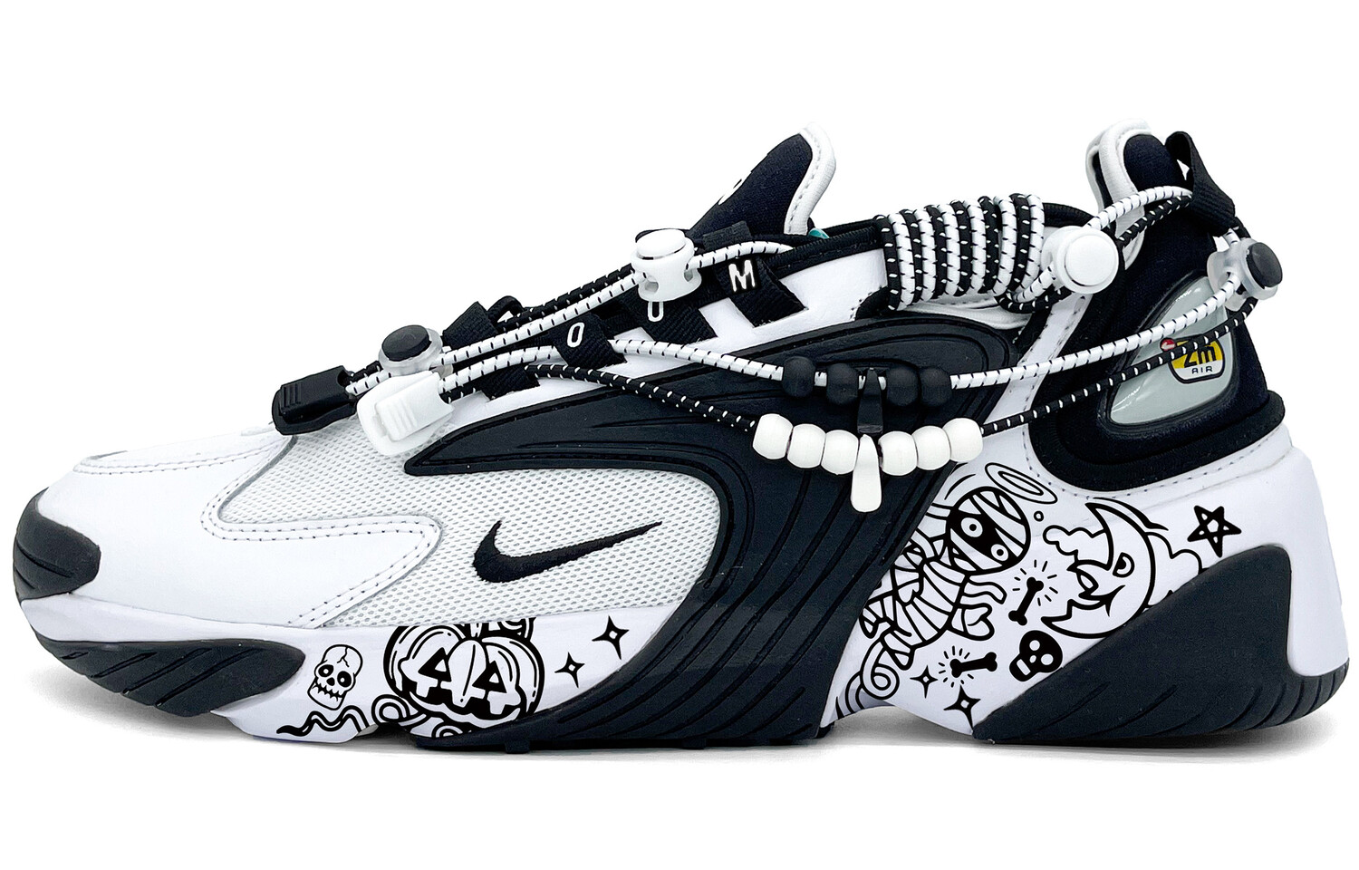 

Кроссовки Zoom 2K унисекс с низким верхом белые Nike