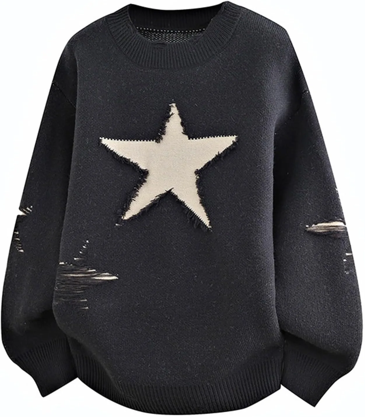 

Мужской свитер с воротником-стойкой, длинный рукав, базовый