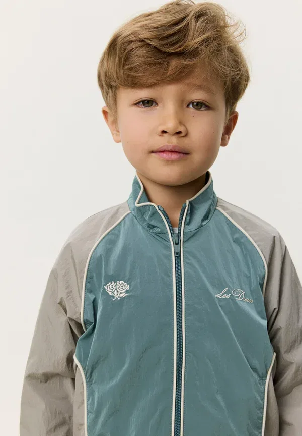 Куртка Les Deux Shiny crisp track light jacket, чайно-зеленый — фото 4