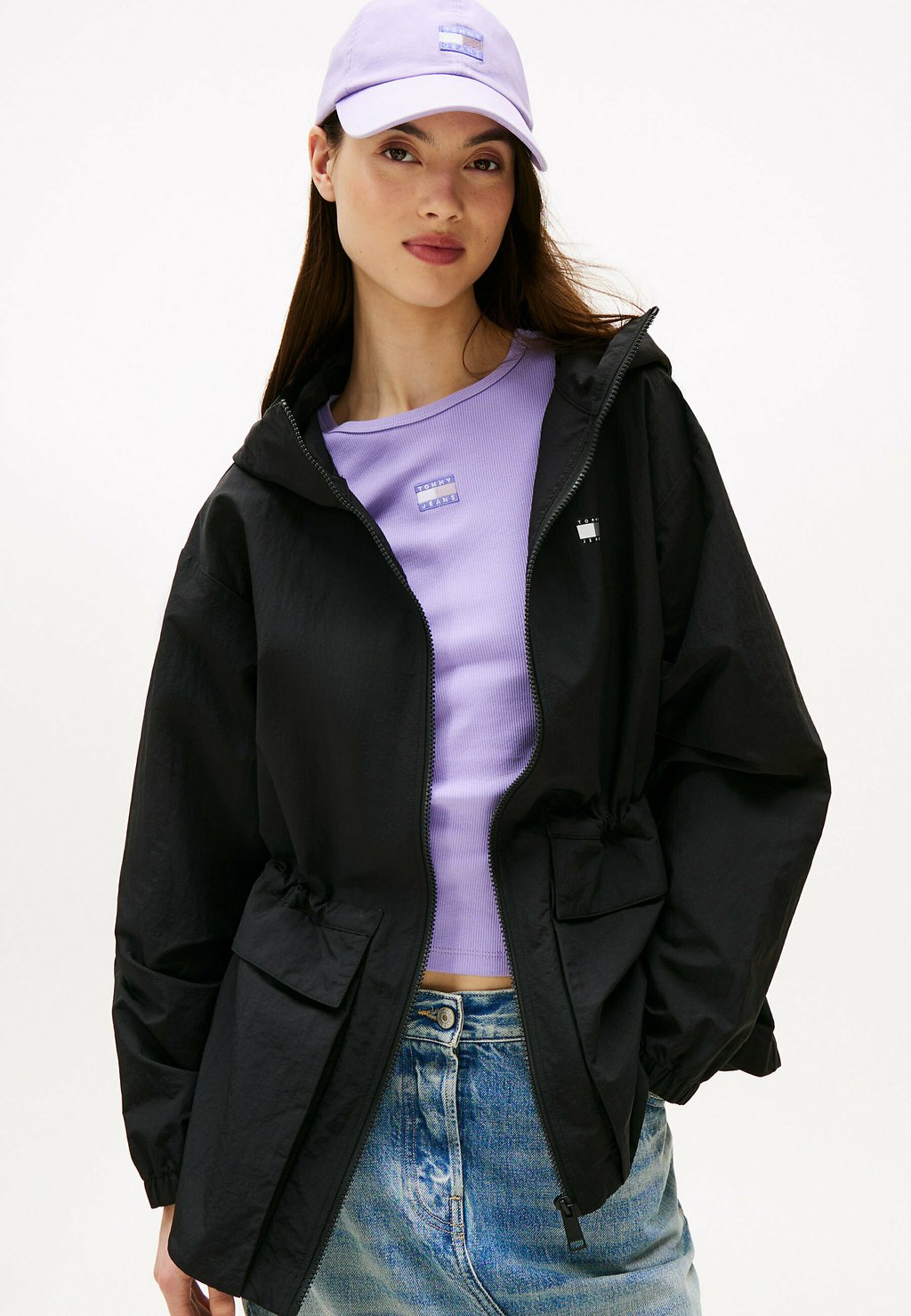

Летняя куртка BADGE WATER REPELLENT - Windbreaker Tommy Jeans, черный