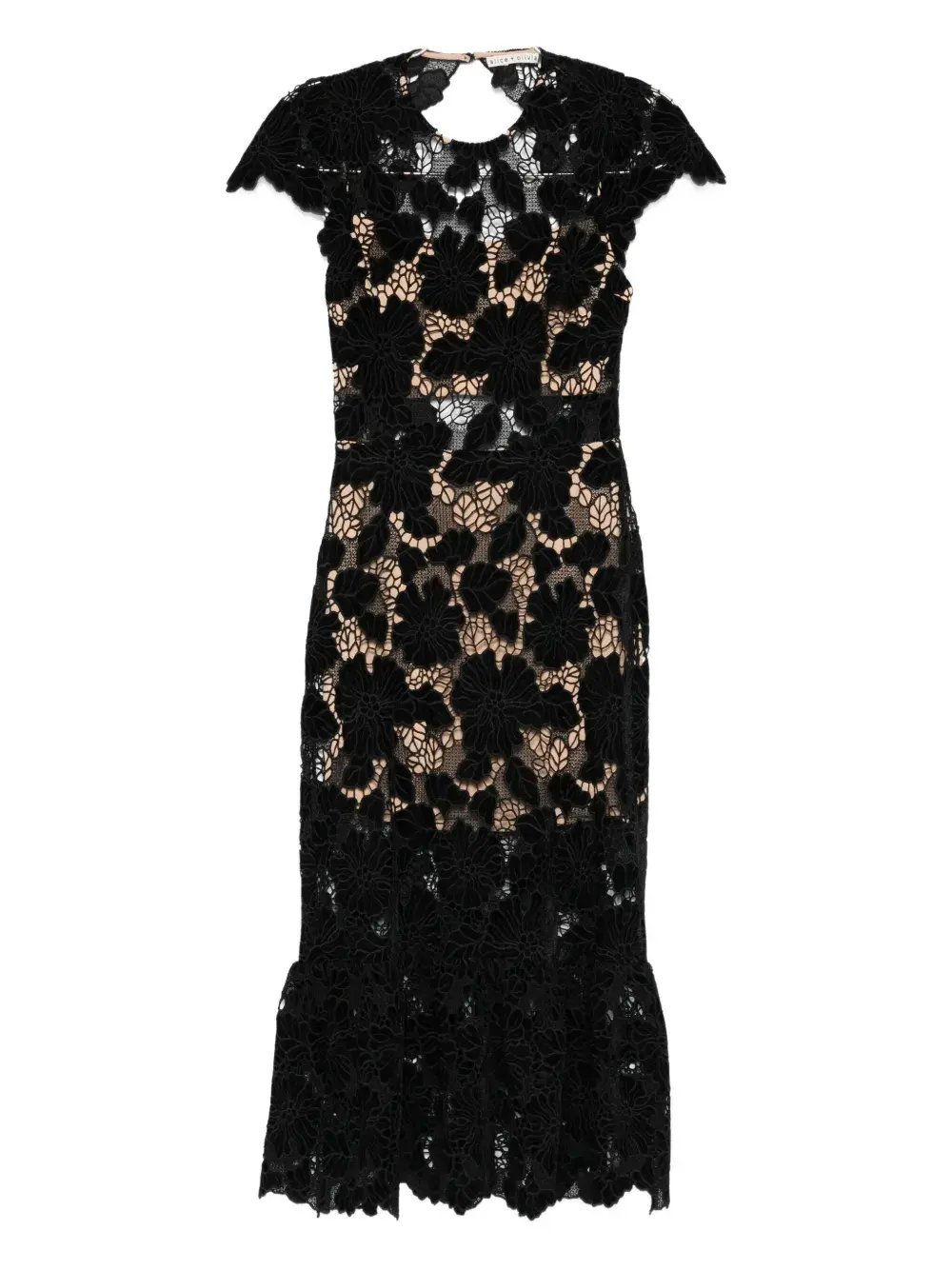 

Миди-платье Clover Alice + Olivia, черный