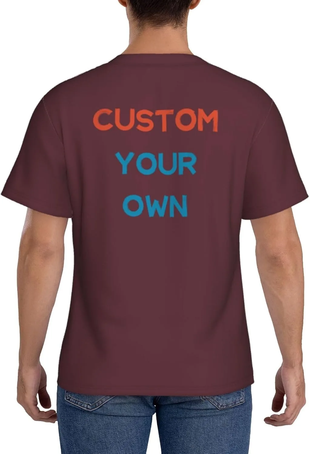 Футболка Custom с принтом на 4 сторонах для тренировок — фото 4