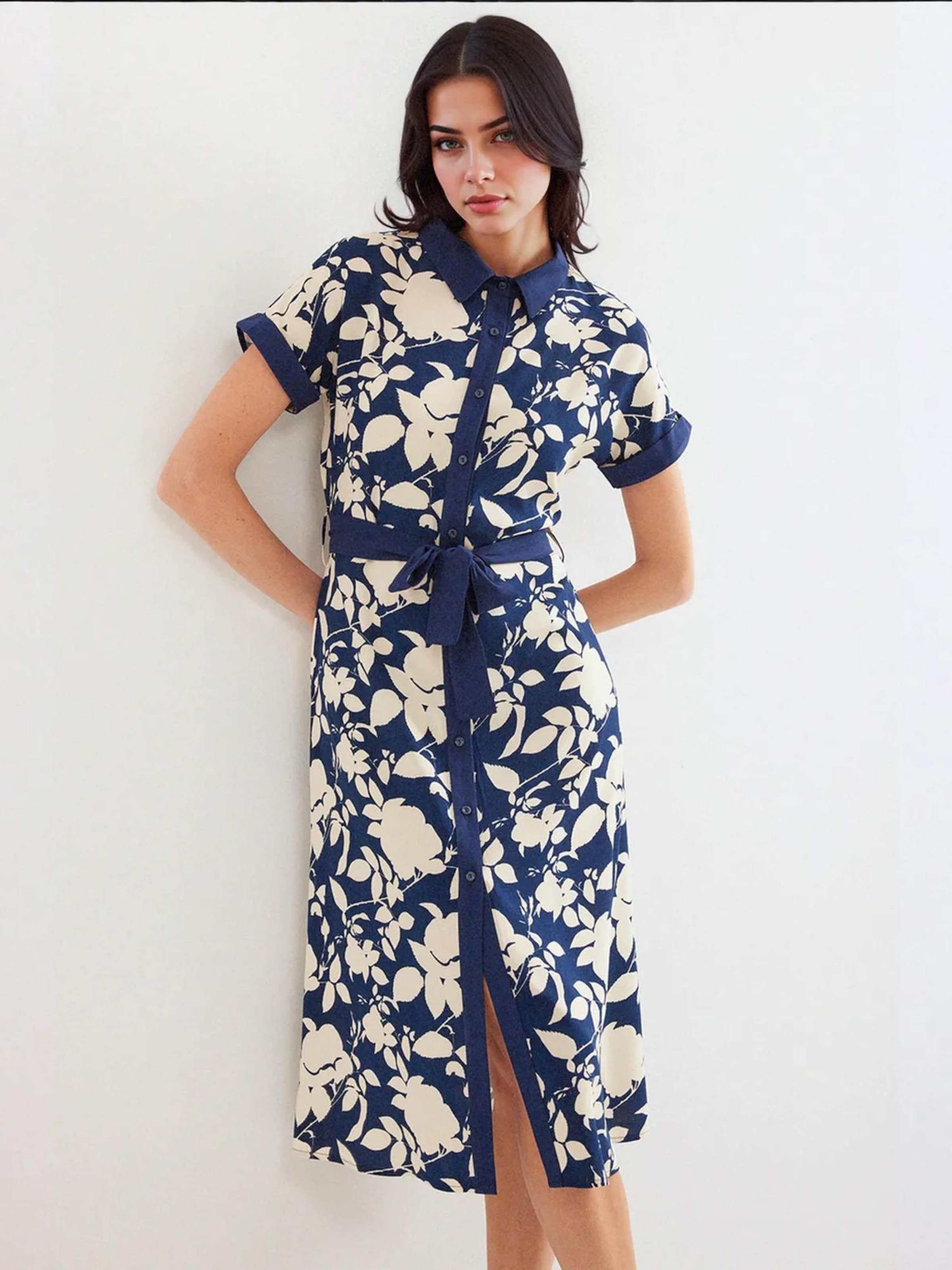 

Bigdart Платье-рубашка в цвете морской волны