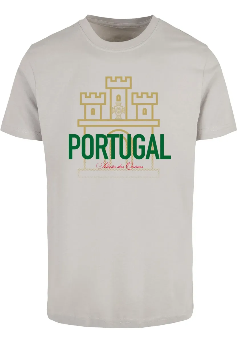 

Футболка Mister "Mister Tee Castelo Portugues Tee" Mistertee, цвет Lightasphalt