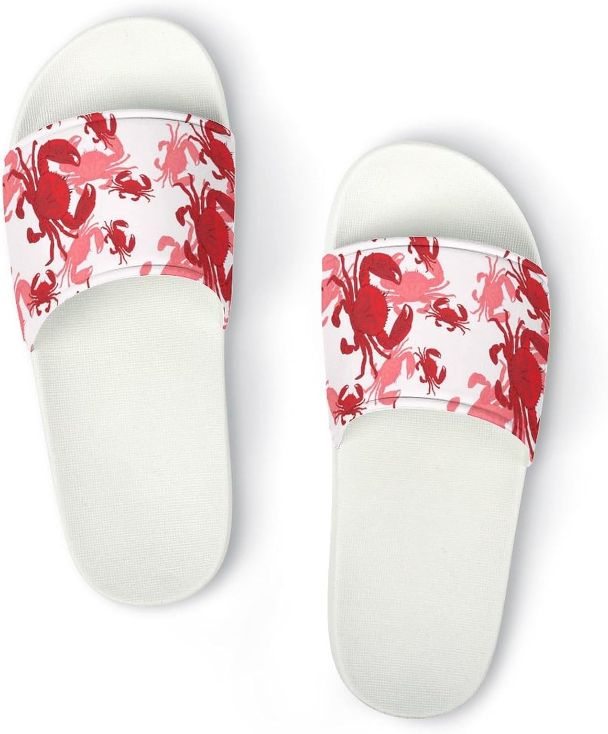 

Противоскользящие тапочки для ванной с милыми принтами коровы, мягкие шлепанцы для душа, удобные шлепки для душа, сандалии для плавания, пляжа, дома, общежития, для улицы, унисекс, для женщин и мужчин Jeireumteor, красный