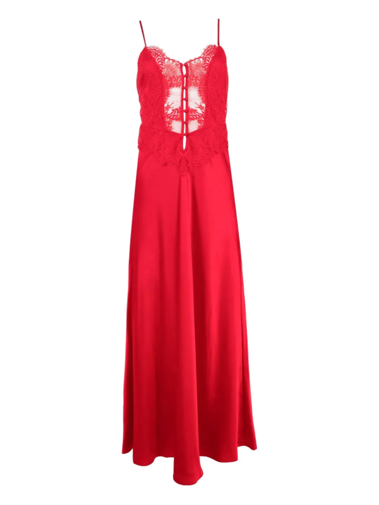 

Temperley London ночная сорочка Gaia, красный