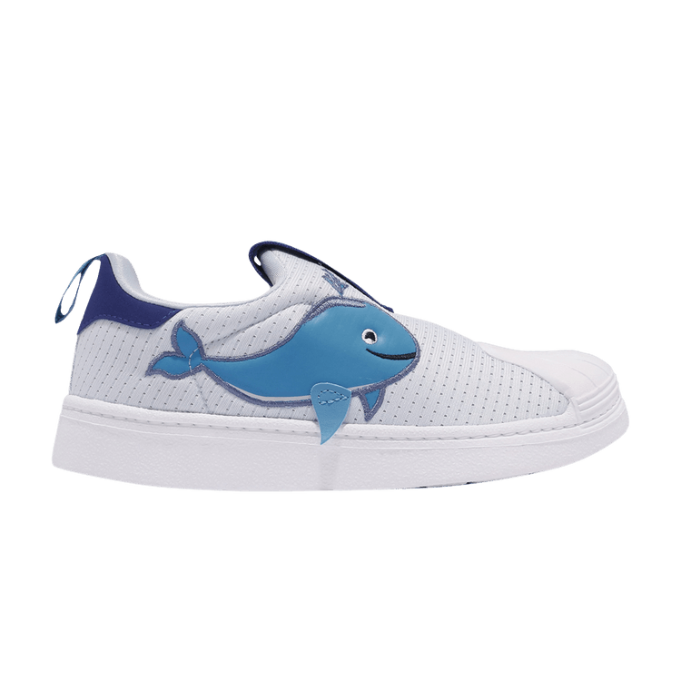 

Кроссовки adidas Superstar 360 Primeblue Little Kid 'Whale', синий
