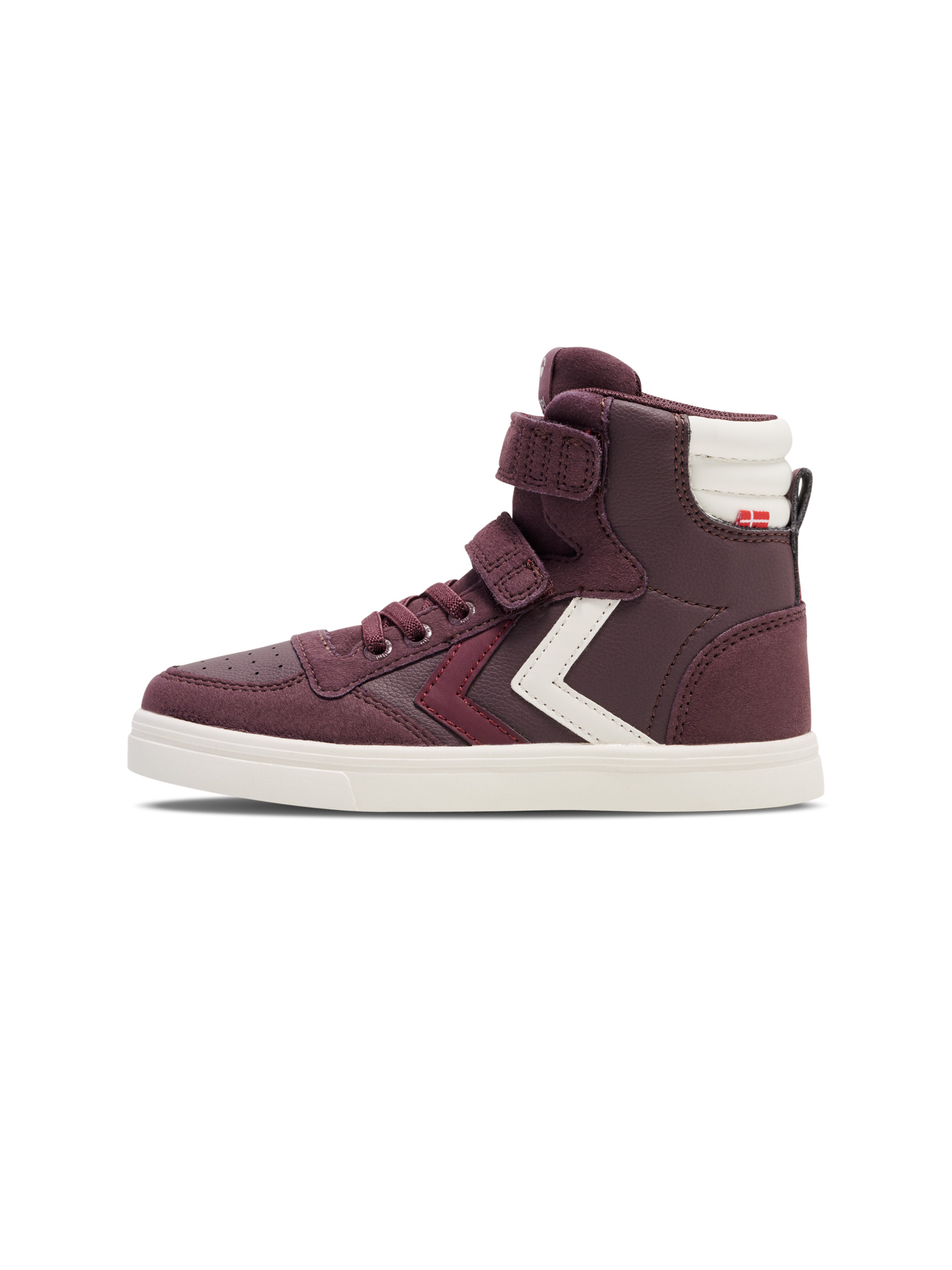 

Высокие кроссовки Hummel High Slimmer Stadil Leather High Jr, цвет CATAWBA GRAPE