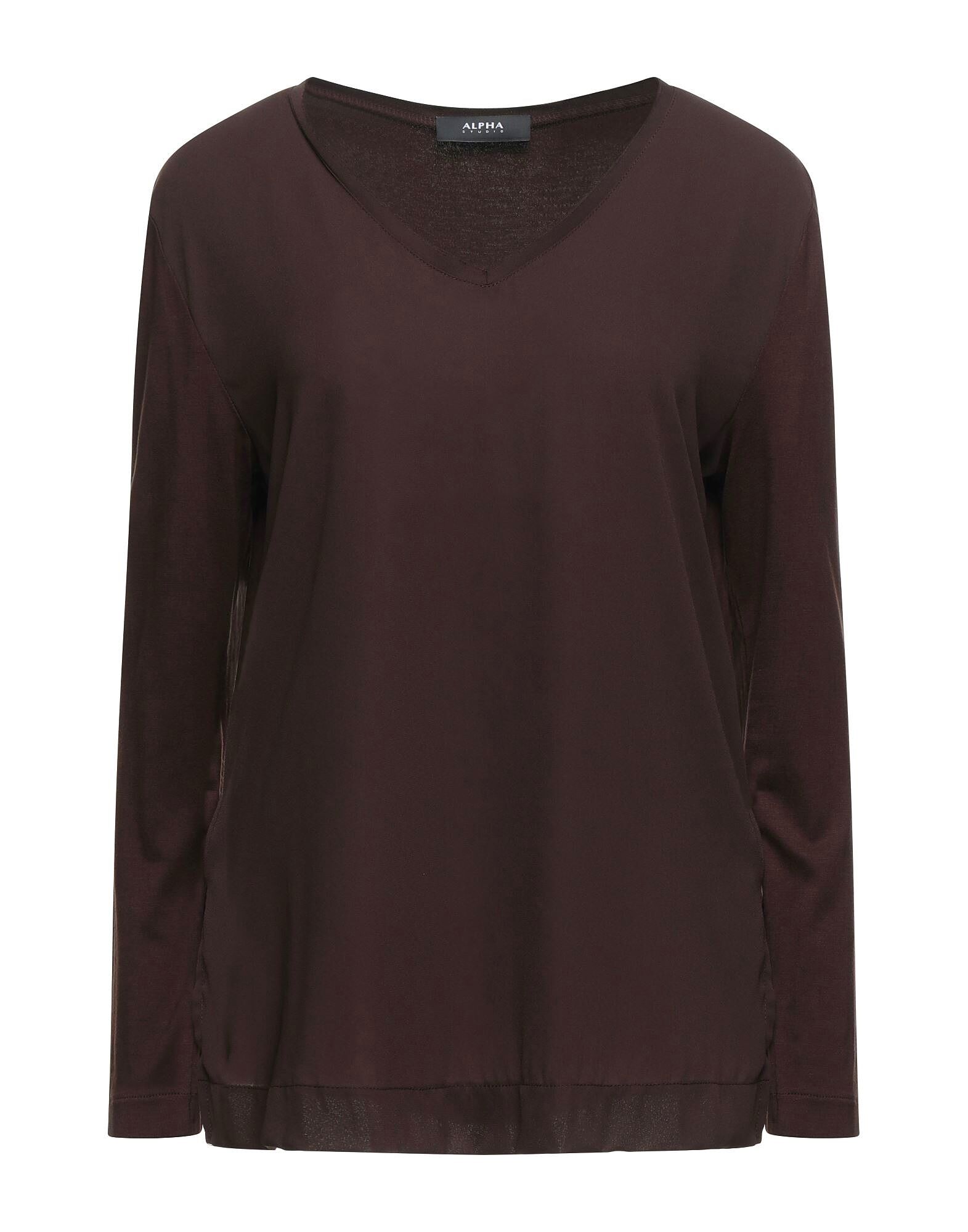 

Топ Alpha Studio, темно-коричневый