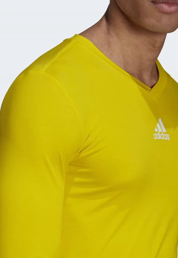 Футболка с длинными рукавами в командном стиле Adidas Performance, Yellow — фото 3