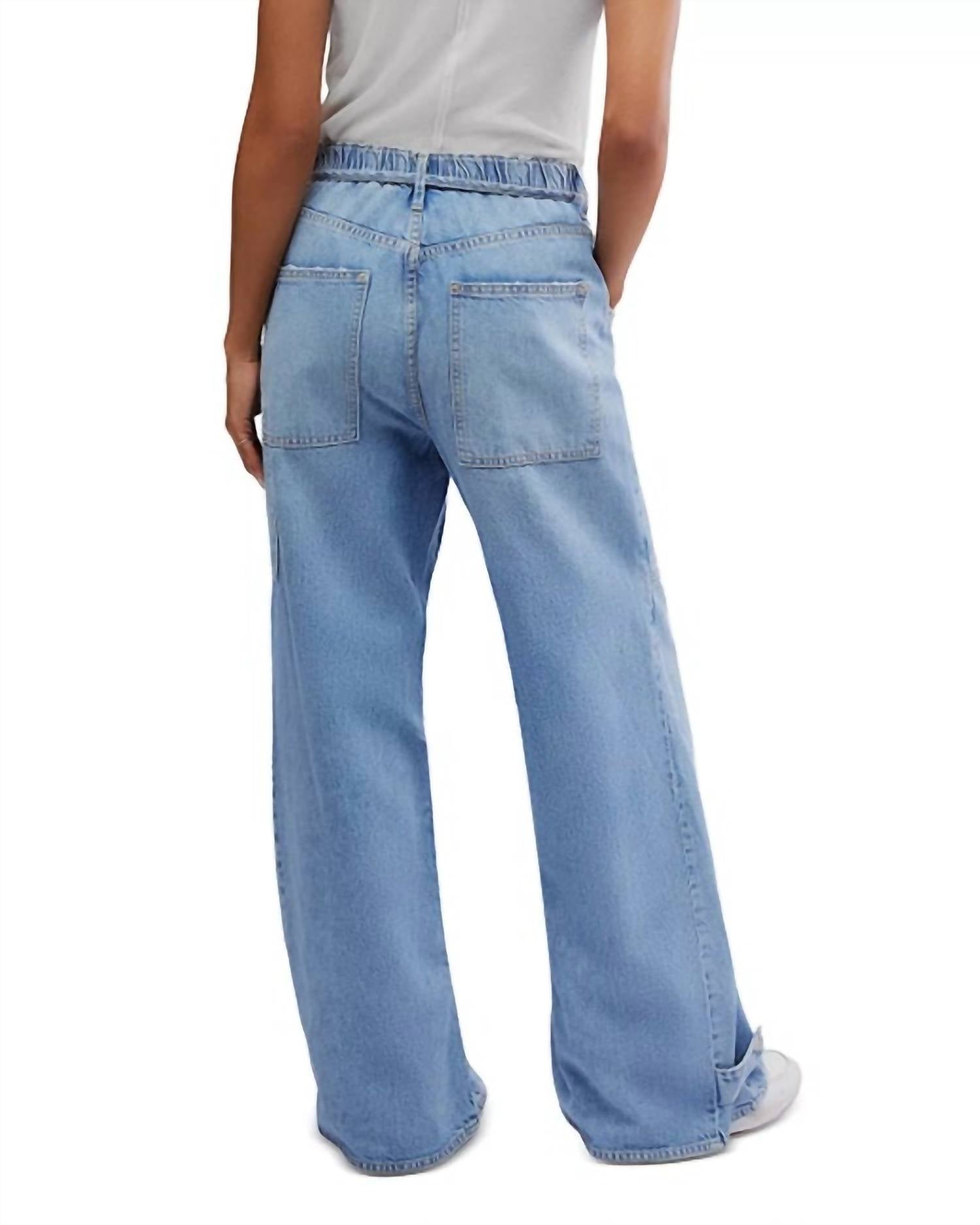 

Джинсы женские Free People, цвет denim