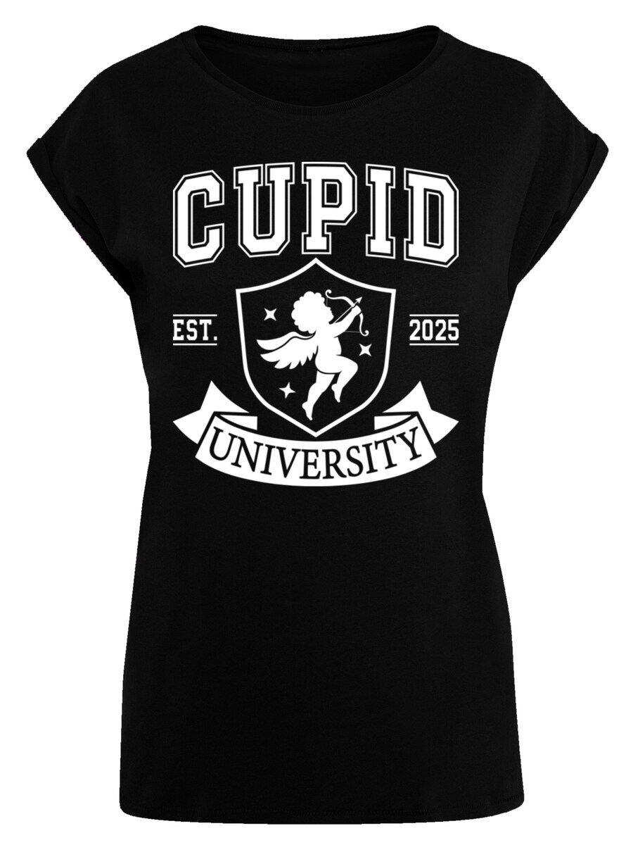 

Рубашка F4NT4STIC Cupid University Valentinstag, черный