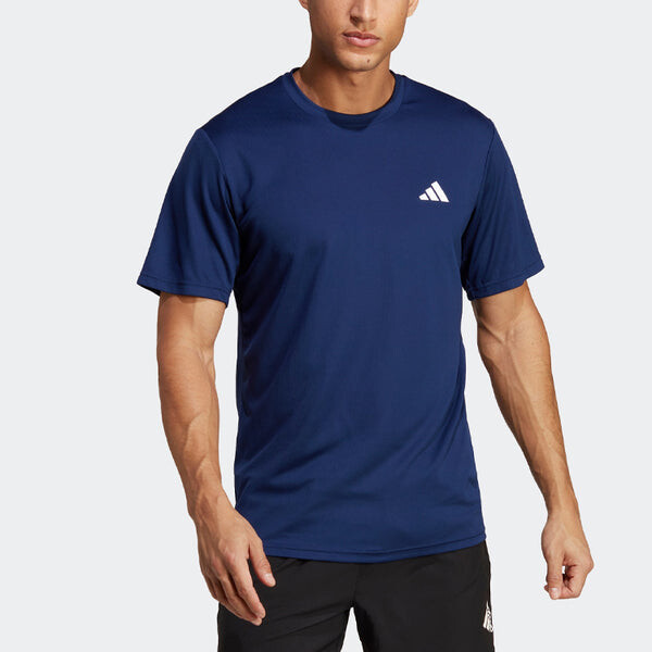 Футболка adidas Train Essentials Training Tee 'Dark Blue', синий — фото 2