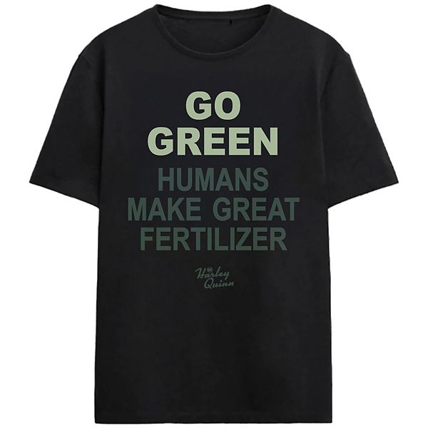 

Мужская футболка с принтом Harley Quinn Go Green Licensed Character