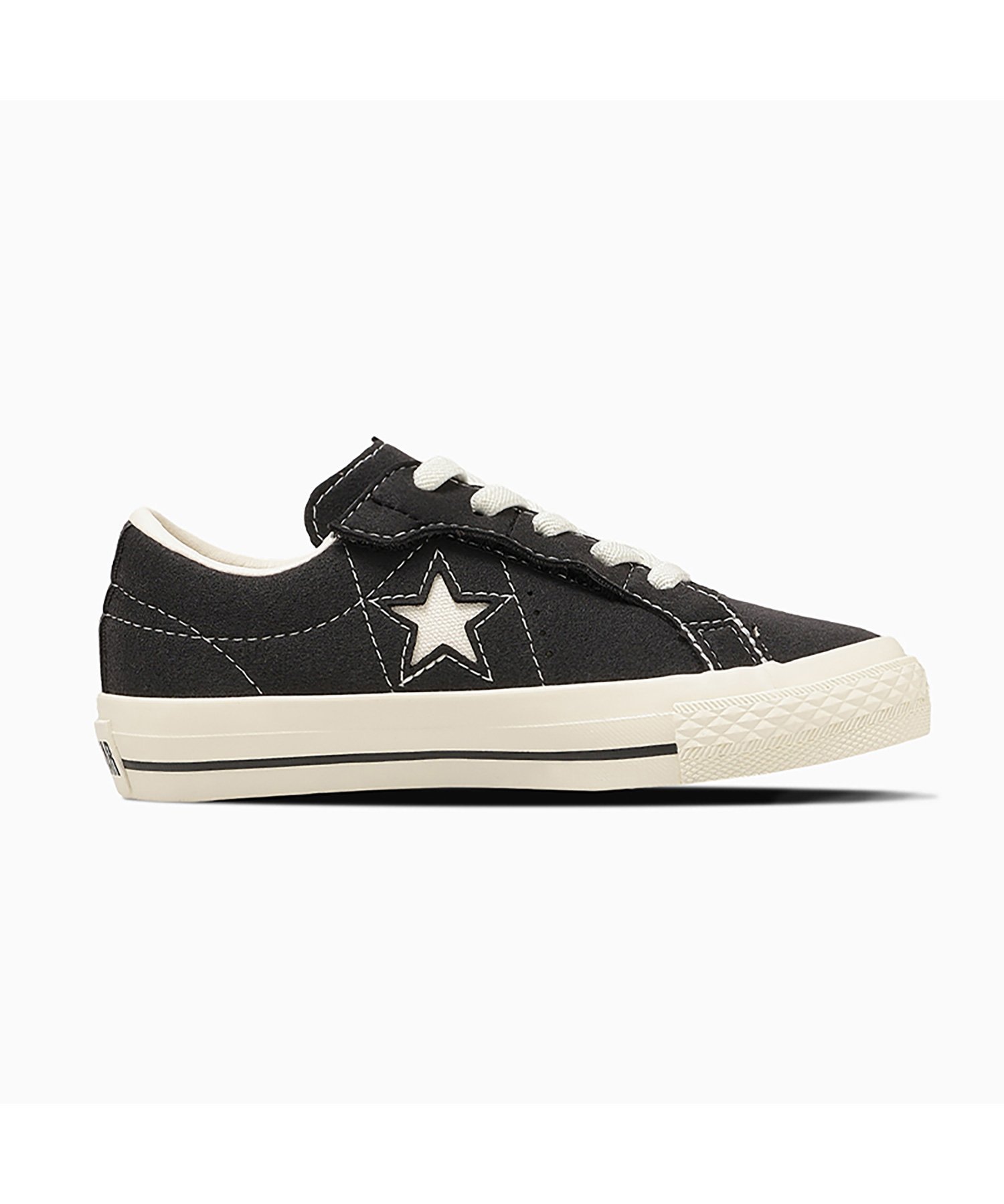 Детские кроссовки One Star Easy-On черного цвета Converse, black — фото 3