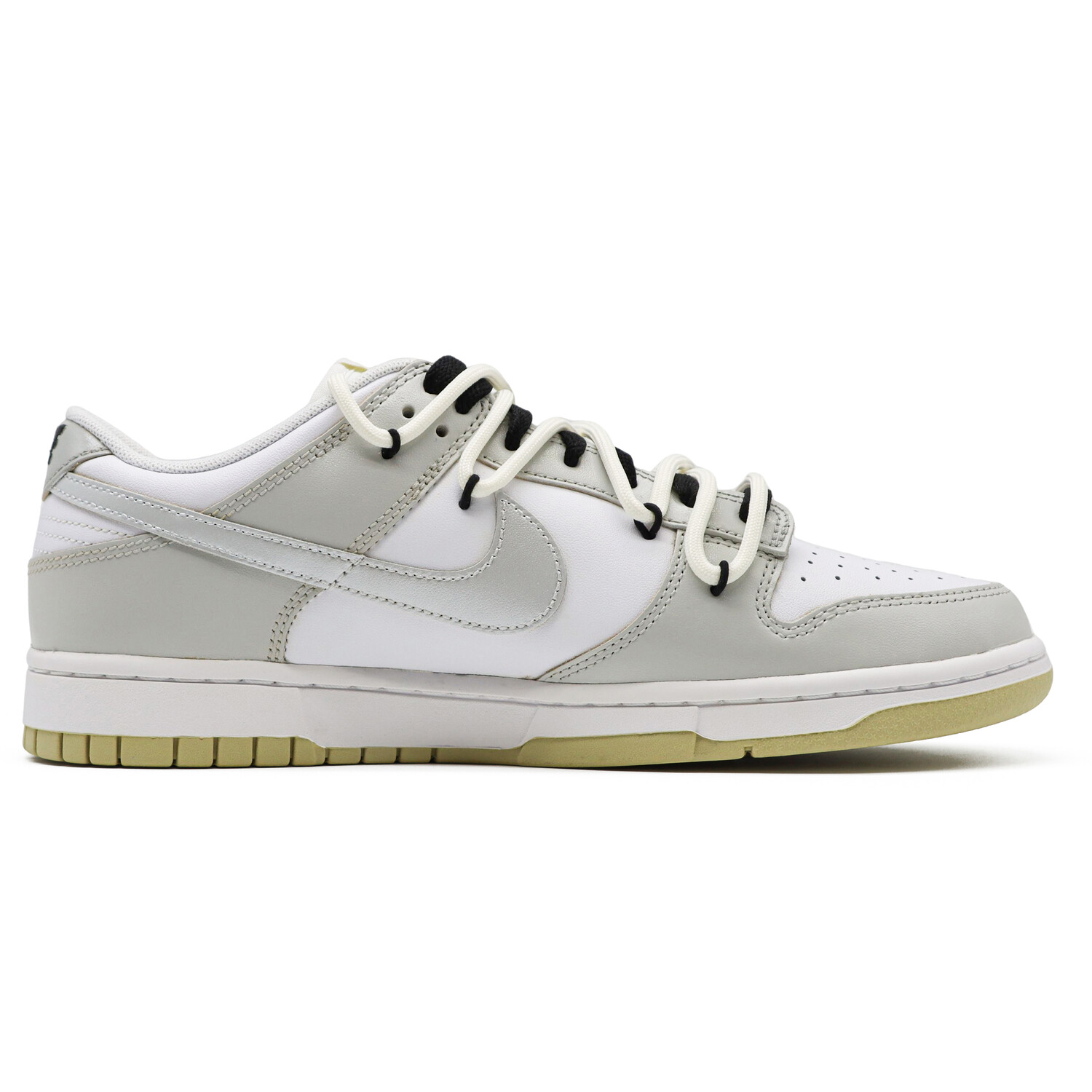 

Кроссовки Nike Dunk Skateboarding Shoes Men Low-top Silver/Gray, светло-серый