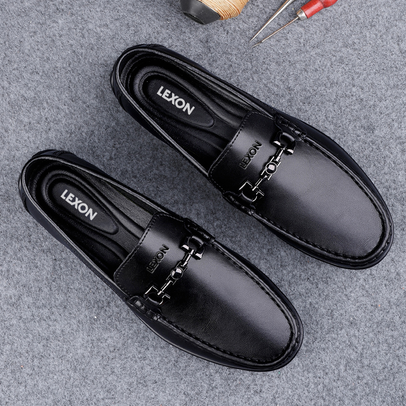 LEXON Мужские повседневные кроссовки Low Top желто-белые, цвет White — фото 4