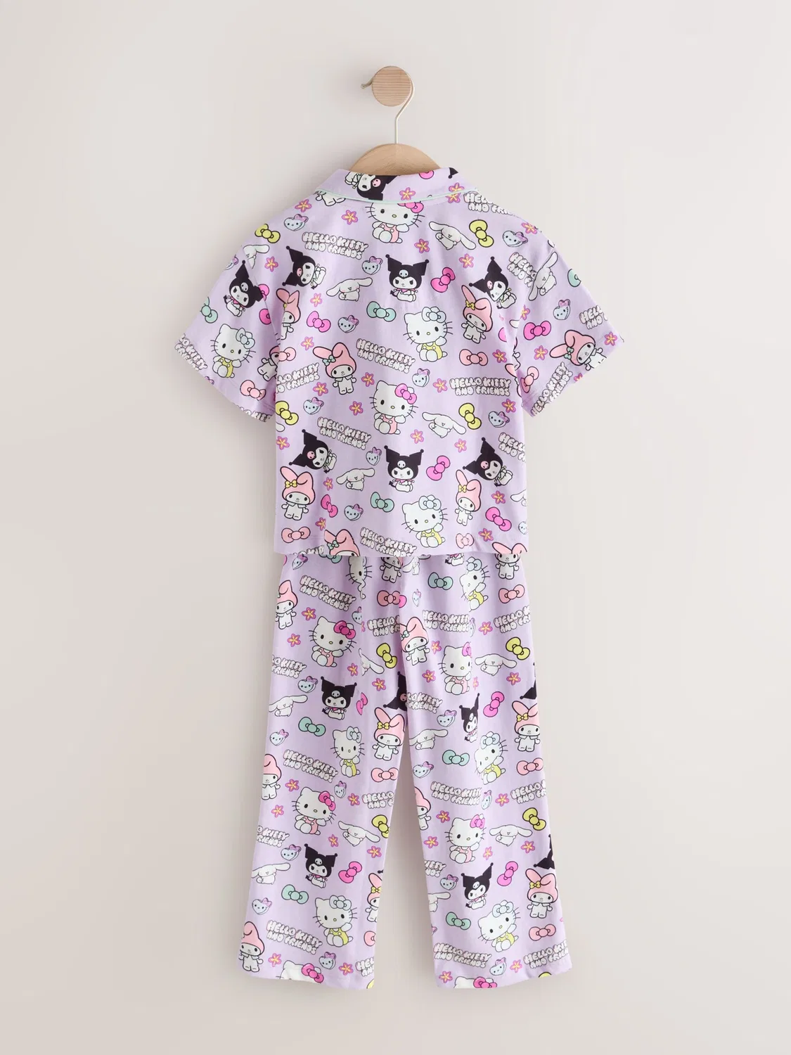 Пижама Next Hello Kitty лавандового цвета — фото 2