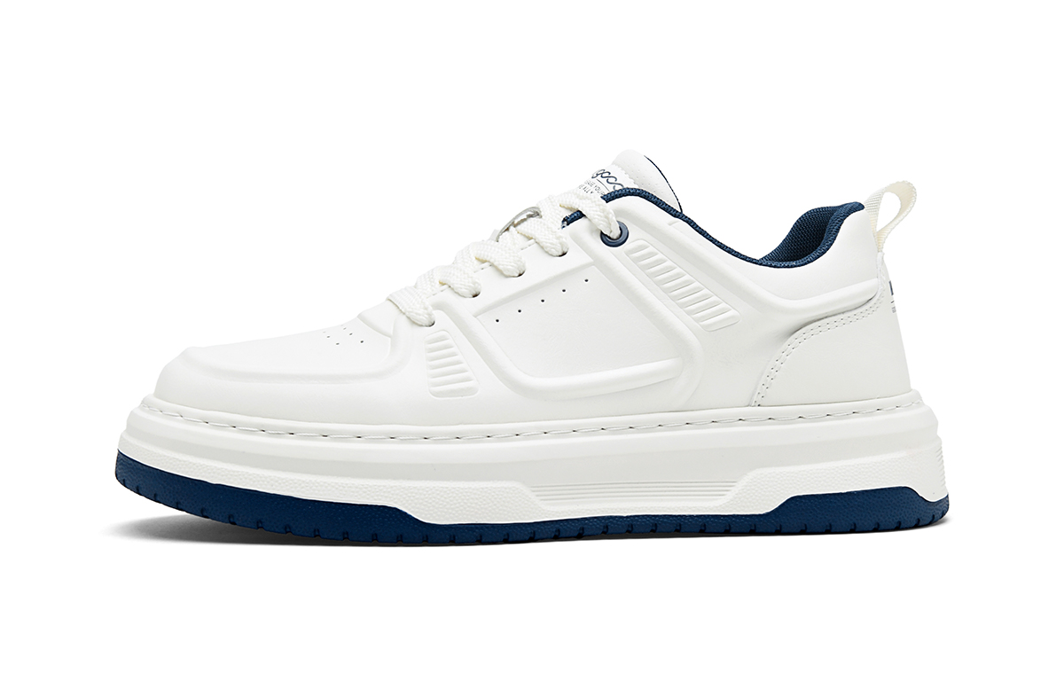 

Мужские низкие скейтбордистские кроссовки HLA, белый синий