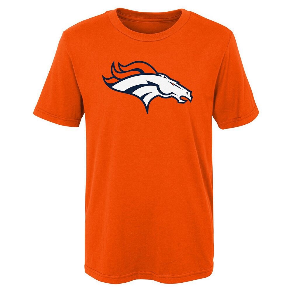 Оранжевая футболка с логотипом Denver Broncos Primary для дошкольников Outerstuff, цвет Den Orange