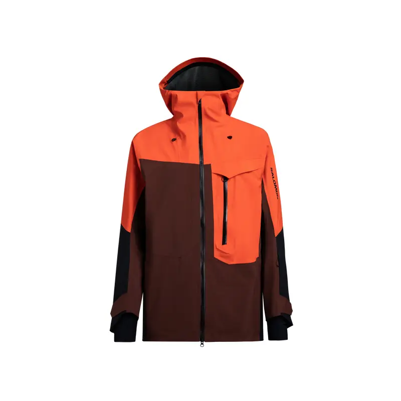 

SALOMON Лыжная куртка MOON PATROL мужская томатно-красная, Красный, SALOMON Лыжная куртка MOON PATROL мужская томатно-красная