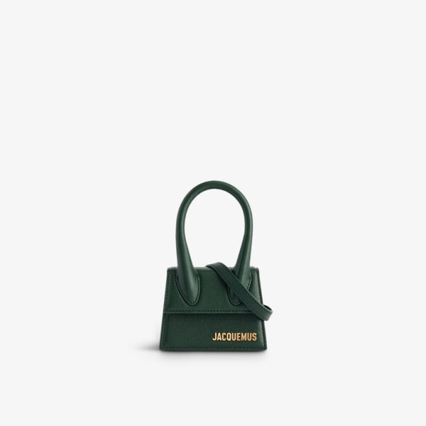 

Кожаная сумка le chiquito с верхней ручкой Jacquemus, зеленый