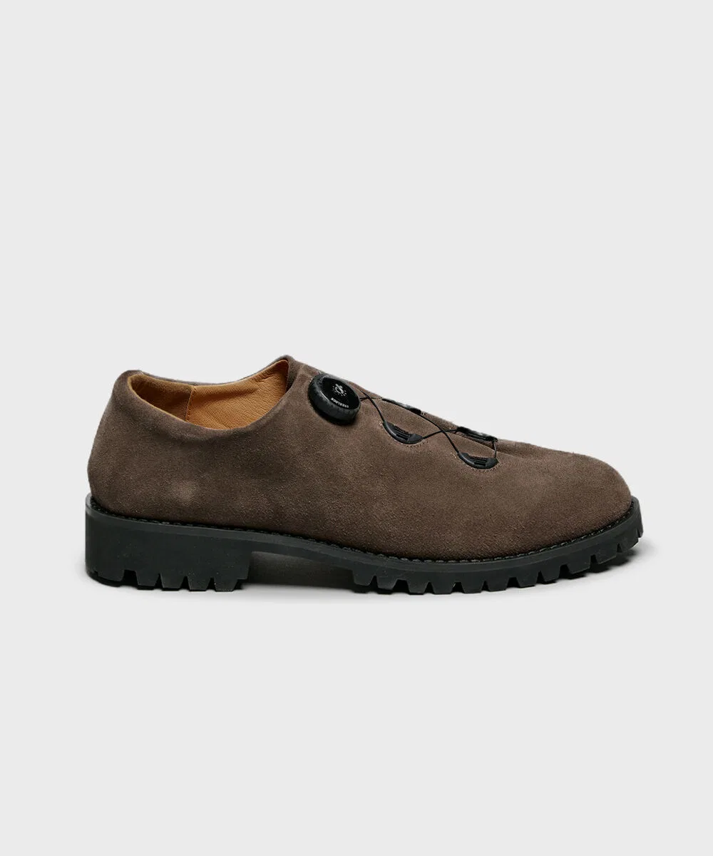 Мужские слипоны F/L Mountain угольного цвета от Molle Shoes — фото 2