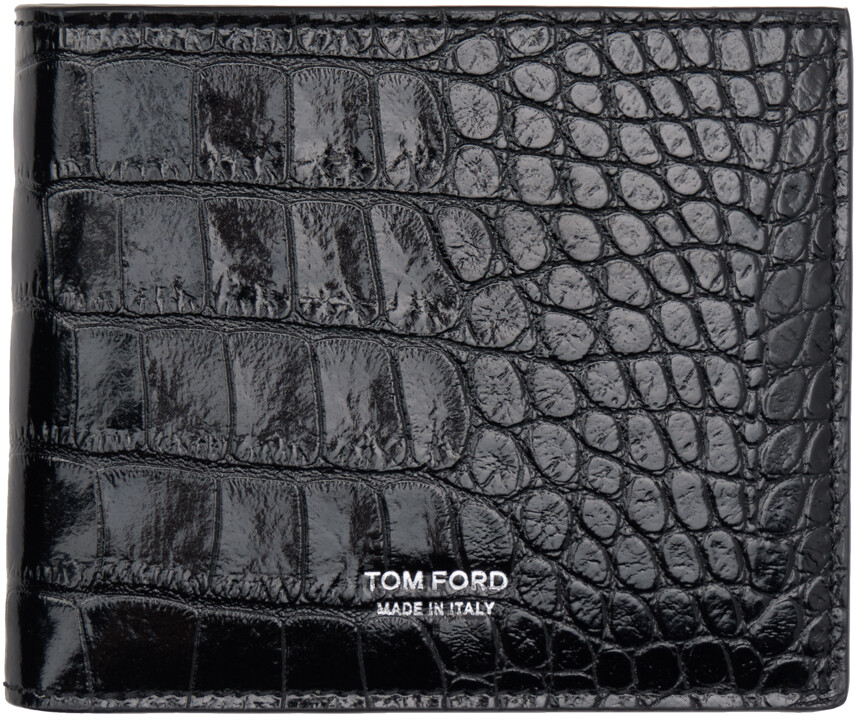 

Блестящий печатный кошелек TOM FORD