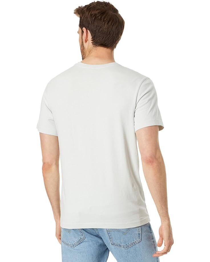 

Футболка Life is Good LIG Script American Pastime Short Sleeve Crusher Tee, цвет Fog Gray
