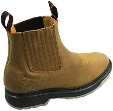 

Мужские короткие ковбойские ботинки из натуральной коровьей кожи с подошвой Wolverine Dona Michi, Tan