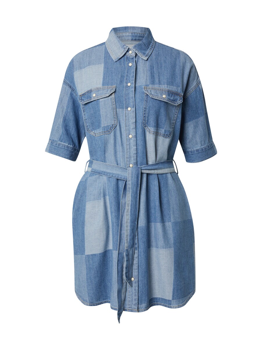 

Платье-рубашка OBJECT OBJFrancey, цвет Sky blue/Blue denim/Light blue