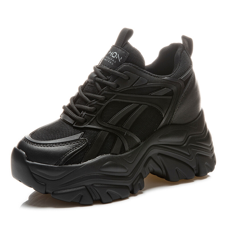 

Кроссовки NRDROFFICIAL Chunky Sneakers Women's Low-Top, Черный, Кроссовки NRDROFFICIAL Chunky Sneakers Women's Low-Top