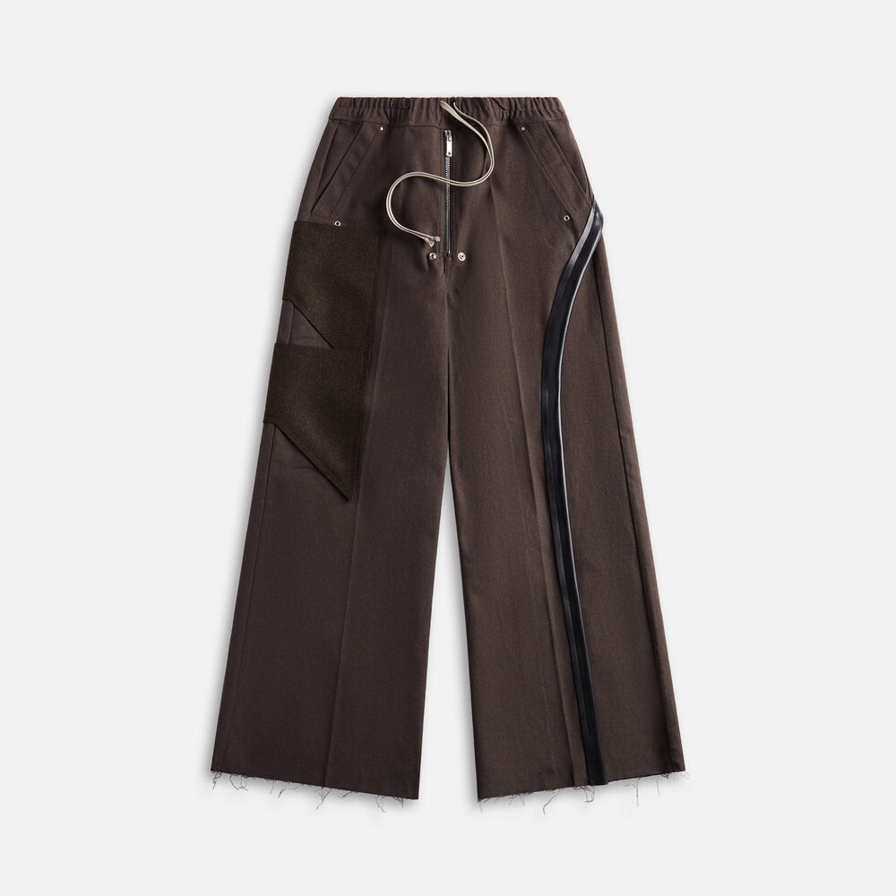 

Брюки Rick Owens Pantaloni Wide Bela Pant, цвет Ash/Brown/Black