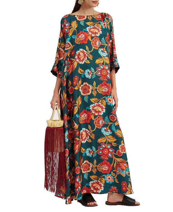 

Платье муумуу с круглым вырезом La DoubleJ, зеленый