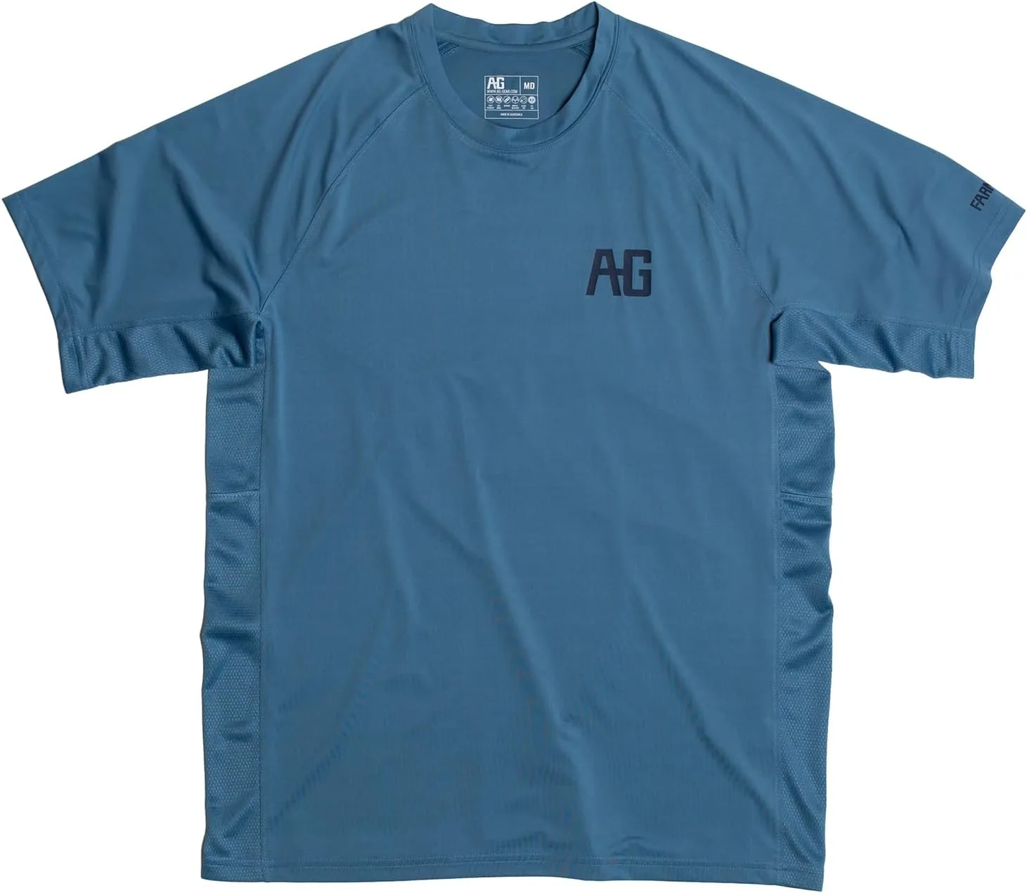 

AG-GEAR Мужская рубашка с коротким рукавом Farm Pro Performance, рабочая сельскохозяйственная рубашка с UPF30