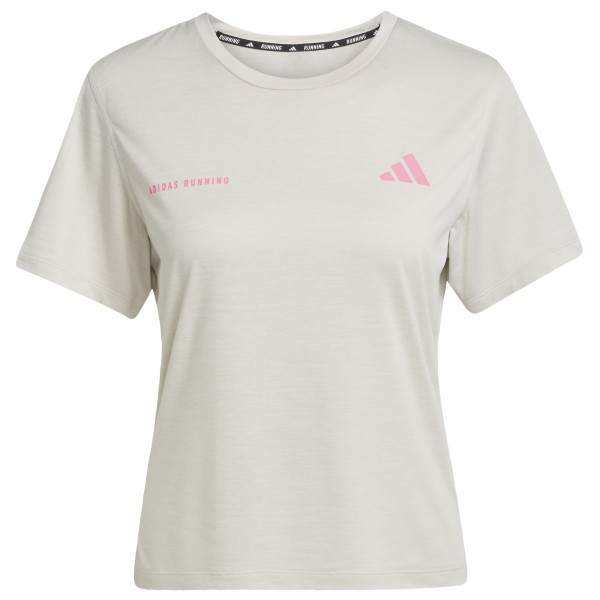 

Женская футболка Own the Run Melange - беговая футболка Adidas, серый