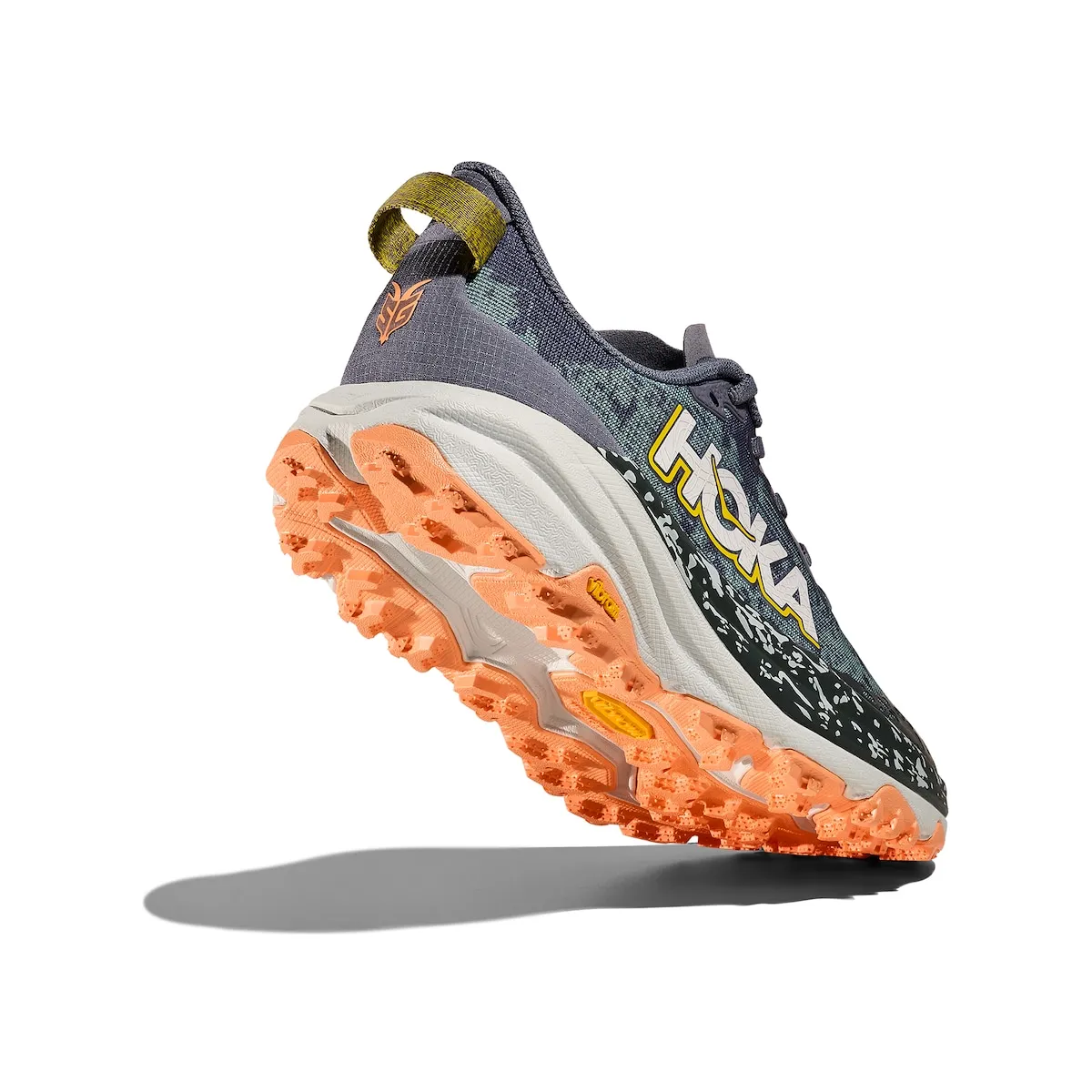Женские трейловые кроссовки SPEEDGOAT 6 WIDE Hoka, серый — фото 4