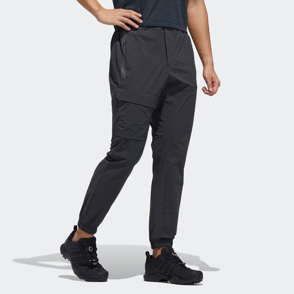 Спортивные штаны adidas Belt Jg Pant Outdoor Casual Bundle Feet Sports Pants Black, черный — фото 4