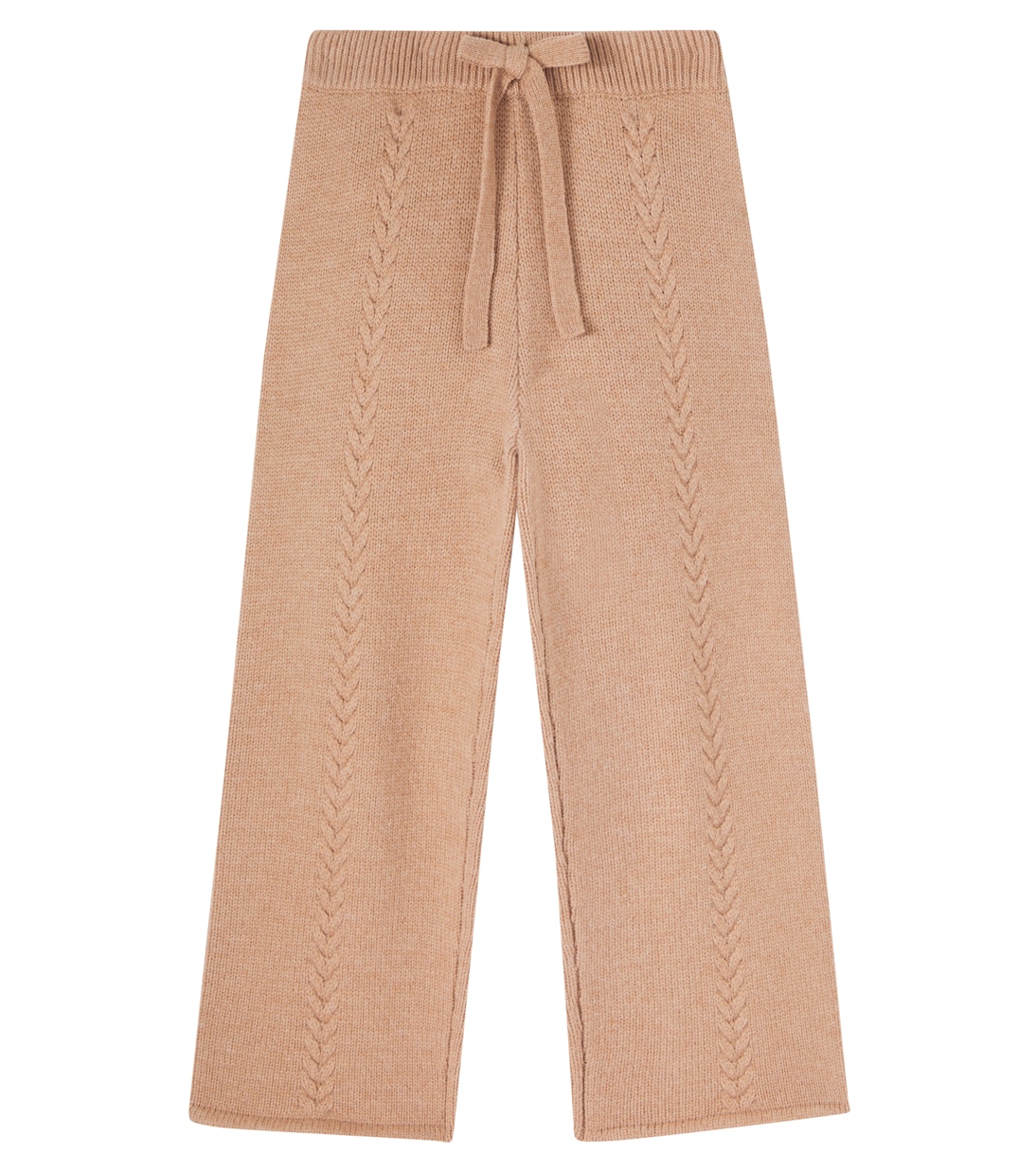 

Широкие шерстяные трикотажные брюки Sulien Donsje, Hazelnut