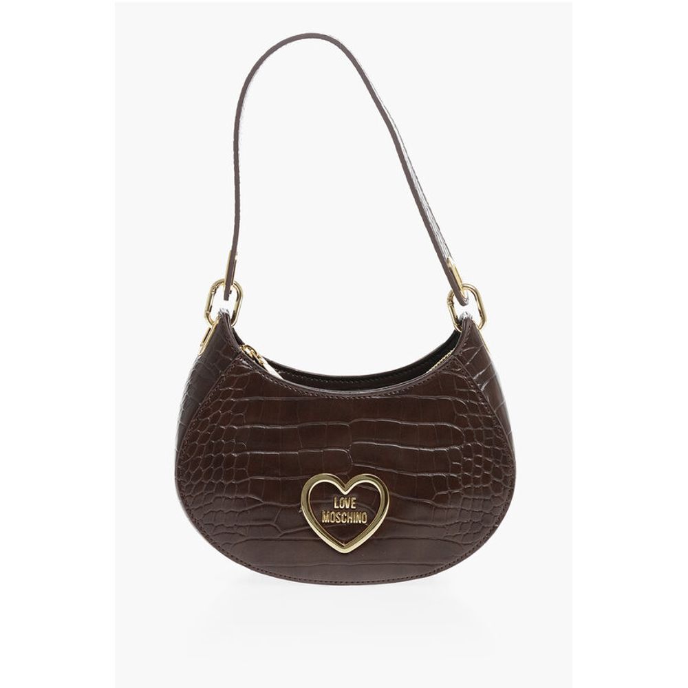 

Сумка через плечо из коричневого полиэтилена Moschino, Brown