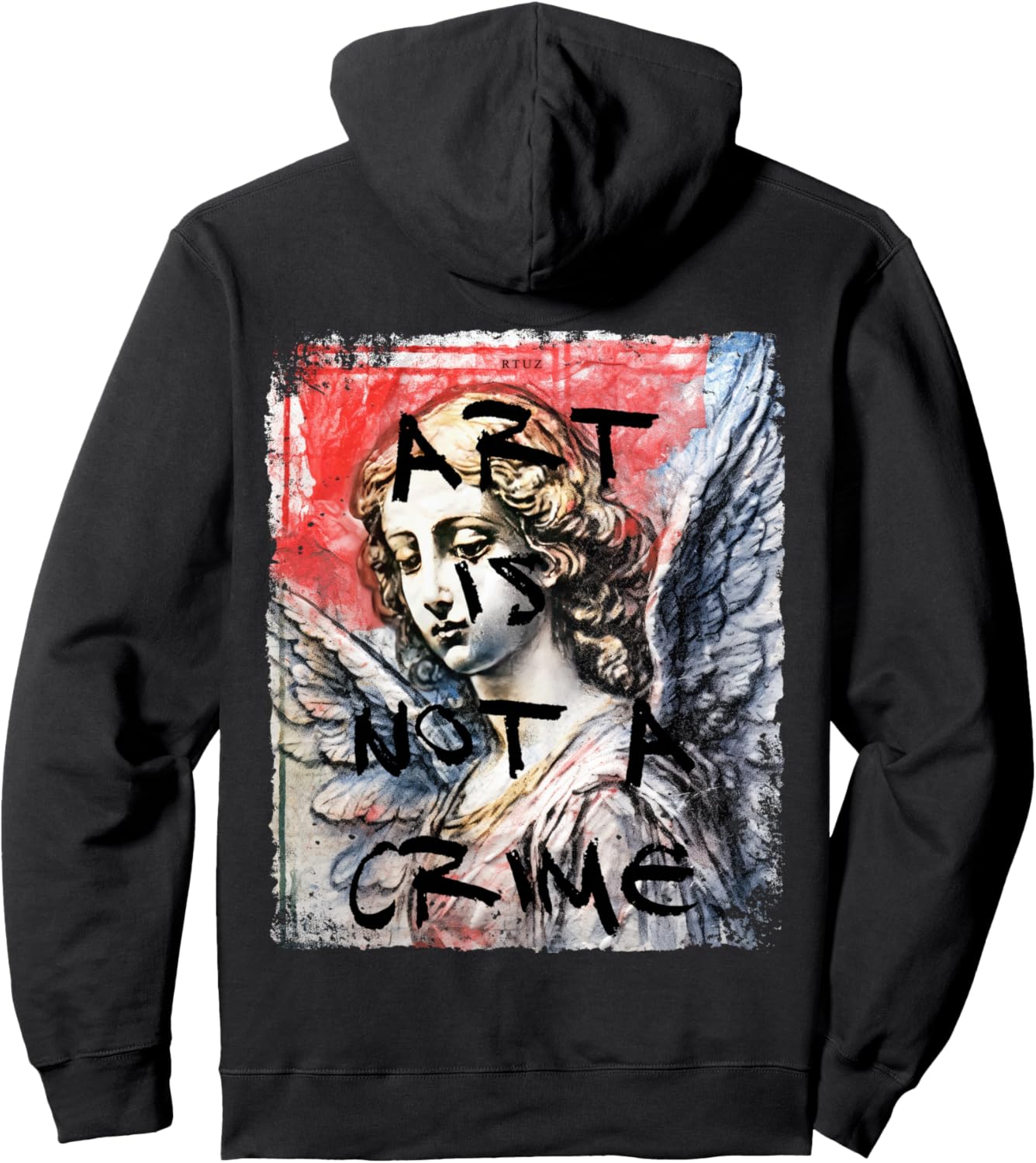 

Хип-хоп винтажная дерзкая городская стритвеар-худи с принтом Y2K на спине, черная Rtuz, Черный, Хип-хоп винтажная дерзкая городская стритвеар-худи с принтом Y2K на спине, черная Rtuz