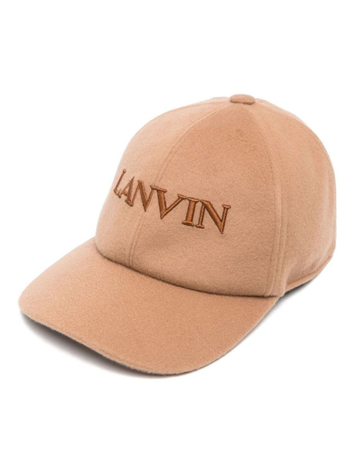 

Lanvin бейсболка с вышитым логотипом, коричневый