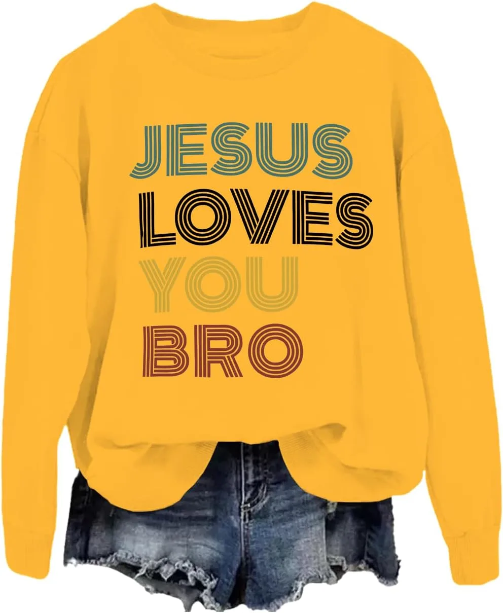 

Толстовка Jesus Loves You Bro Exosea